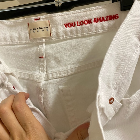Alice + Olivia Slim Fit Jeans - Picture 8 of 8
